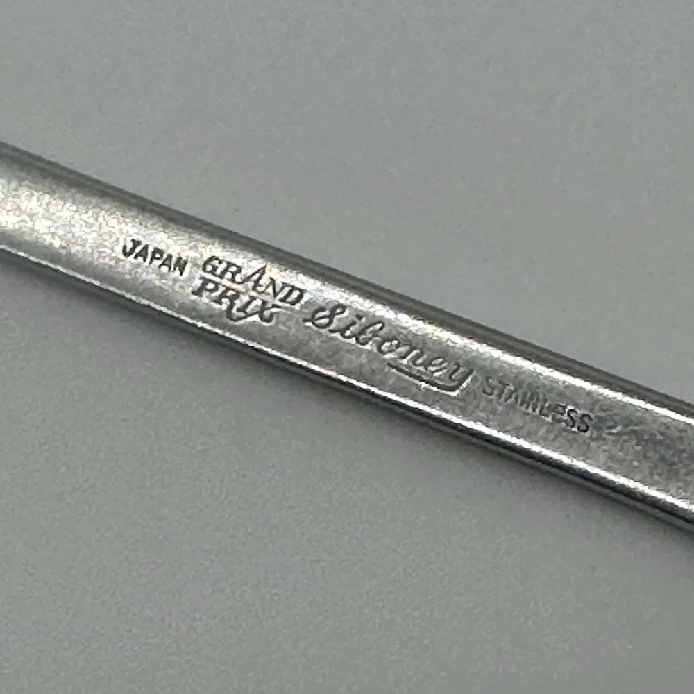 Grand Prix Siboney MCM Stainless Flatware Japan Salad Fork 3 Set 1960s